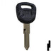 Uncut Key Blank | KYM1RP | Kymco Scooter Power Sport Key Ilco