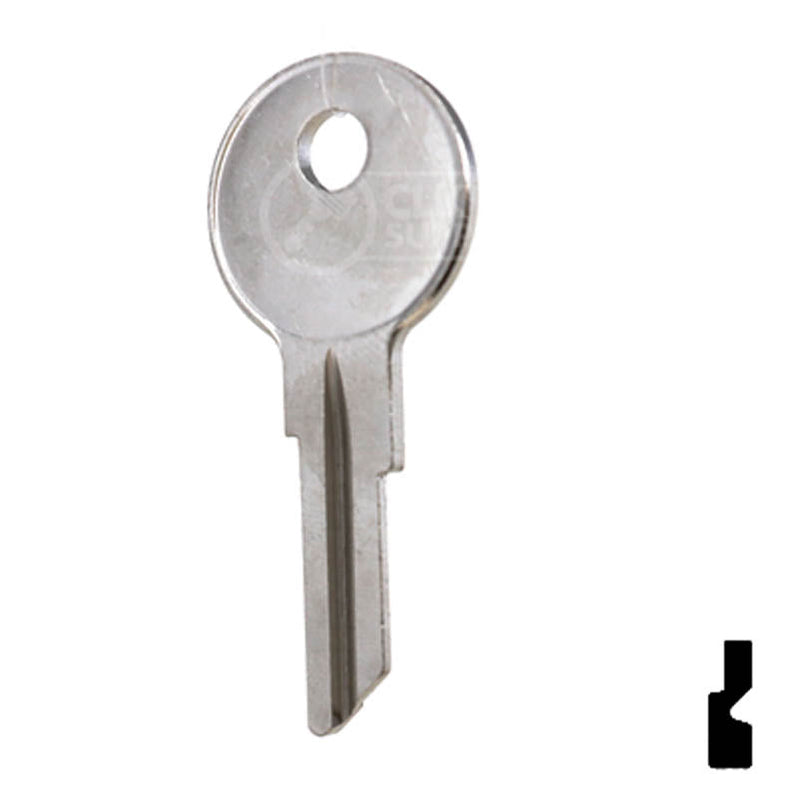 Key Blanks CU12 Mercury Clum Boat Replacement Uncut Key