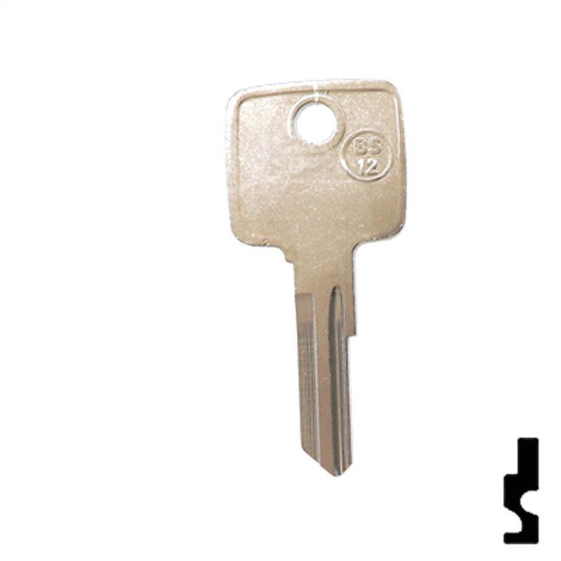 Key Blanks | 1595, 322710 | Strattec Boat | Replacement Uncut