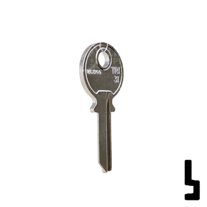Uncut Key Blank | Tri-Circle | TRI-3I Power Sport Key JMA USA