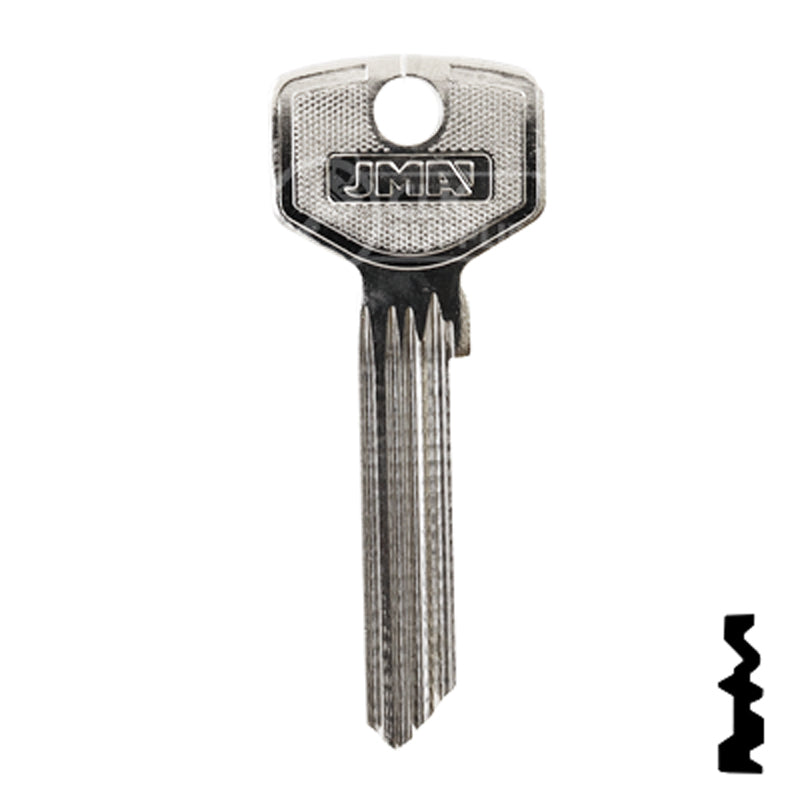 Uncut Key Blank | Trio Ving | BD187 — CLK Supplies