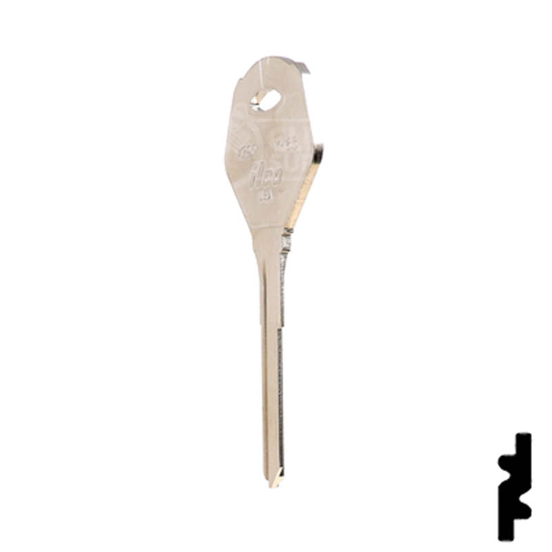 Uncut Key Blank | Yamaha Motorcycle | X290, YH65 Power Sport Key Ilco