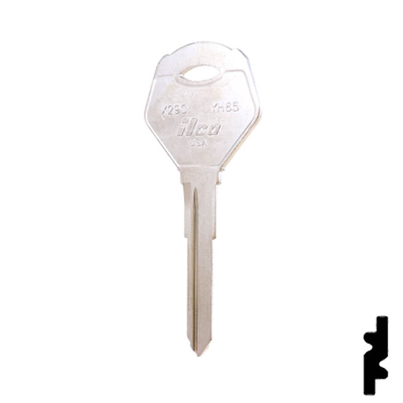 Uncut Key Blank | Yamaha Motorcycle | X290, YH65 — CLK Supplies
