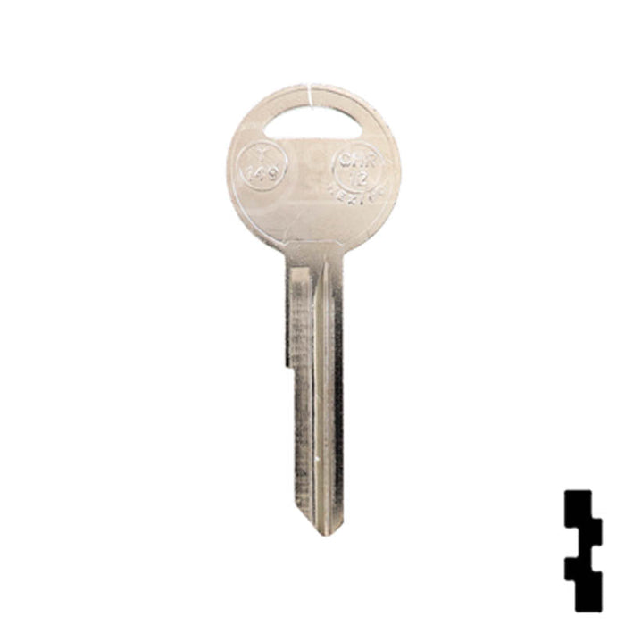 Uncut Key Blank | Yamaha | YH28, X67 Power Sport Key Ilco