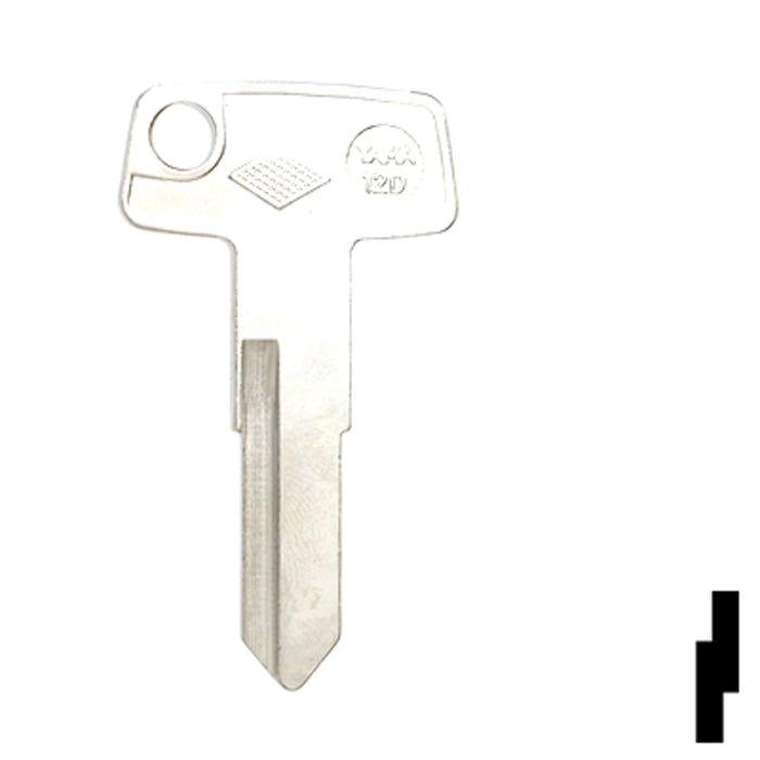 Uncut Key Blank | Yamaha | YH38, X77, YAMA-12D Power Sport Key JMA USA