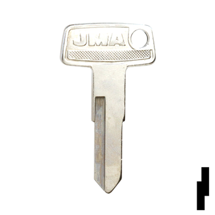 Uncut Key Blank | Yamaha | YH38, X77, YAMA-12D Power Sport Key JMA USA