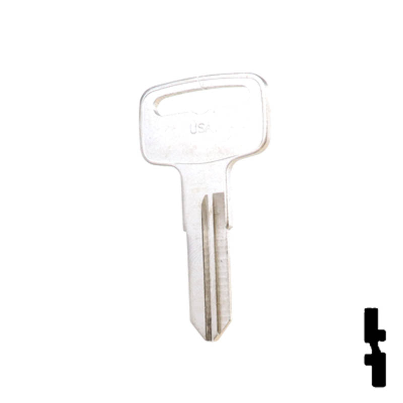 Uncut Key Blank | Yamaha | YH45, X107 Power Sport Key Ilco