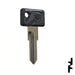 Uncut Key Blank | Zadi | ZD16RP Power Sport Key Ilco