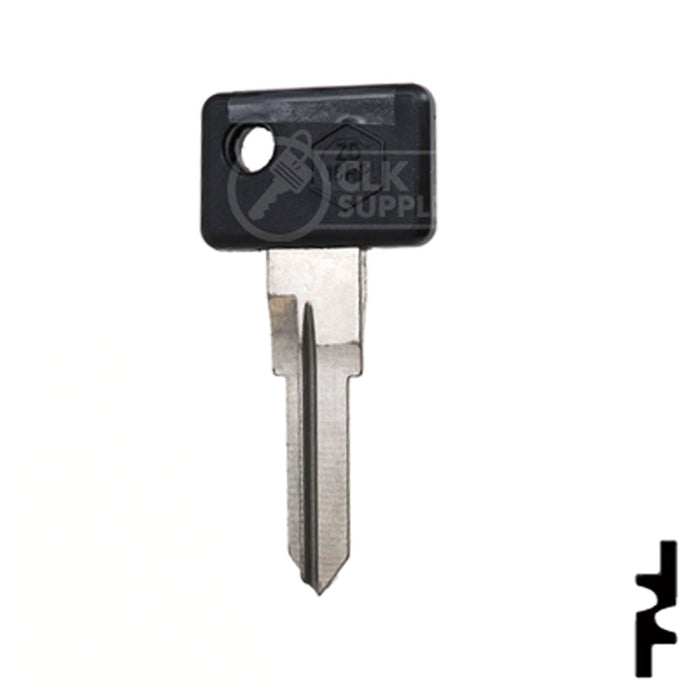 Uncut Key Blank | Zadi | ZD16RP Power Sport Key Ilco