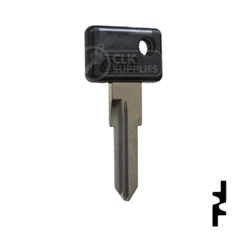 Uncut Key Blank | Zadi | ZD16RP — CLK Supplies