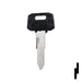 Uncut Plastic Head Key Blank | Yamaha | YH28RP, YAMA-22I.P Power Sport Key JMA USA