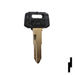 Uncut Plastic Head Key Blank | Yamaha | YH28RP, YAMA-22I.P Power Sport Key JMA USA