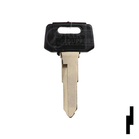 Uncut Plastic Head Key Blank | Yamaha | YH28RP, YAMA-22I.P