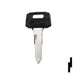 Uncut Plastic Head Key Blank | Yamaha | YH28RP, YAMA-22I.P Power Sport Key JMA USA