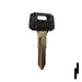 Uncut Plastic Head Key Blank | Yamaha | YH28RP, YAMA-22I.P Power Sport Key JMA USA