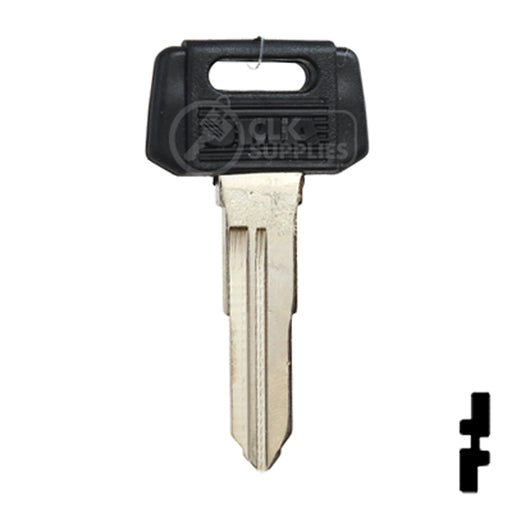 Uncut Plastic Head Key Blank | Yamaha | YH29RP, YAMA-23I.P Power Sport Key JMA USA