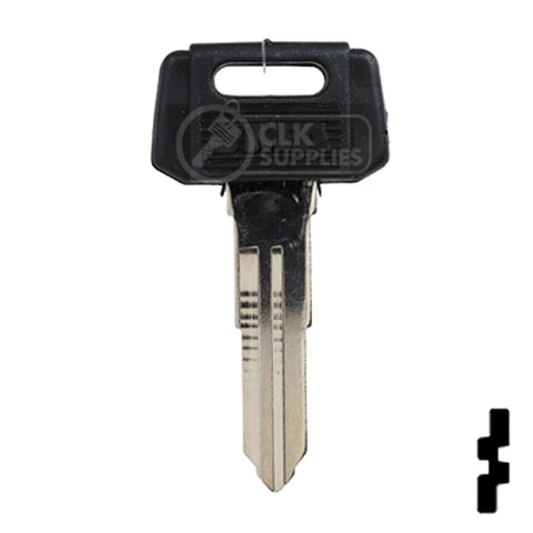 Uncut Plastic Head Key Blank | Yamaha | YH30RP, YAMA-24I.P Power Sport Key JMA USA