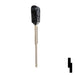 Uncut Plastic Head Key Blank | Yamaha | YH64P, YAMA-26.P Power Sport Key JMA USA