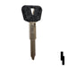 Uncut Plastic Head Key Blank | Yamaha | YH64P, YAMA-26.P Power Sport Key JMA USA