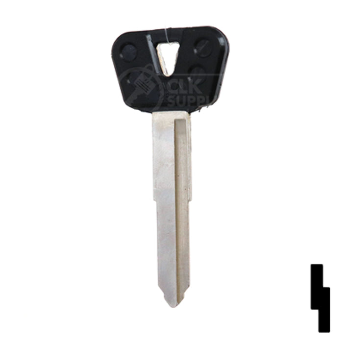 Uncut Plastic Head Key Blank | Yamaha | YH64P, YAMA-26.P Power Sport Key JMA USA