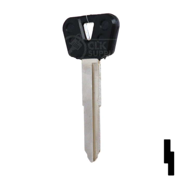Uncut Plastic Head Key Blank | Yamaha | YH64P, YAMA-26.P Power Sport Key JMA USA