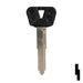 Uncut Plastic Head Key Blank | Yamaha | YH64P, YAMA-26.P Power Sport Key JMA USA