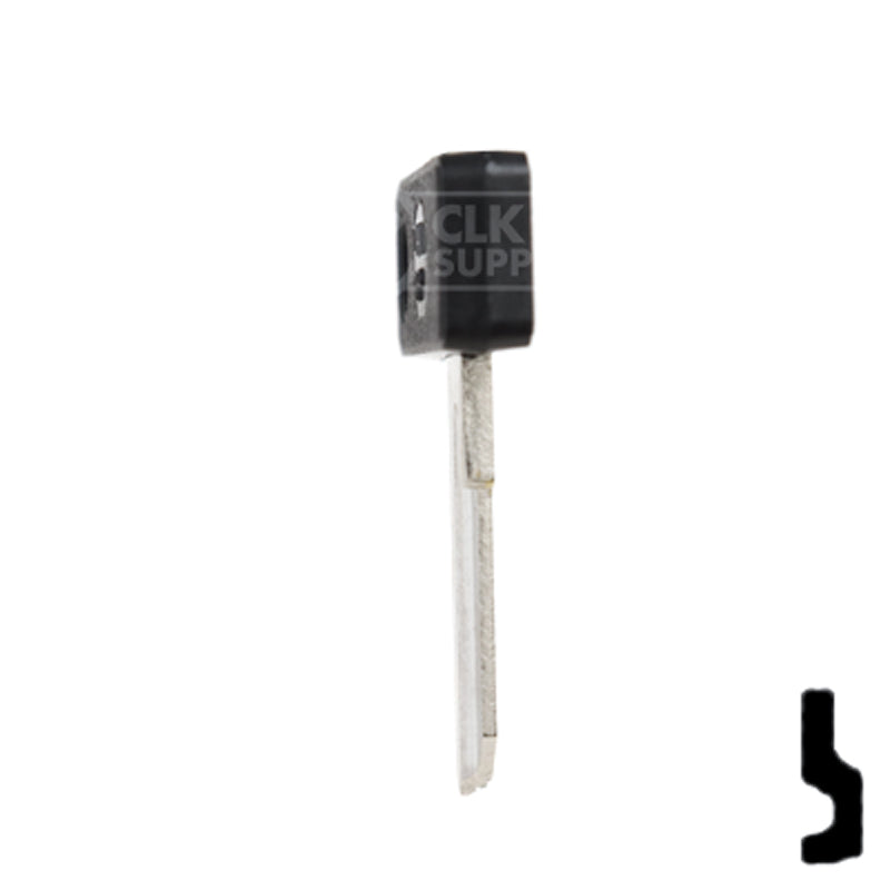 Keyよ♪ 様　分 Uncut Plastic Head Key Blank | Zadi | ZA-1.P — CLK Supplies