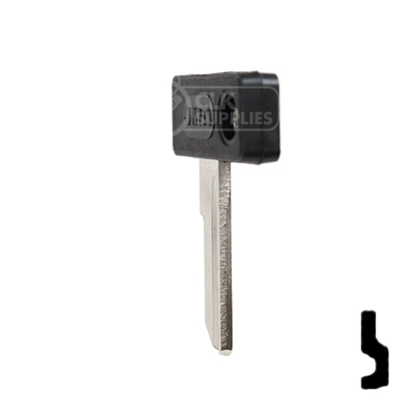Uncut Plastic Head Key Blank | Zadi | ZA-1.P — CLK Supplies