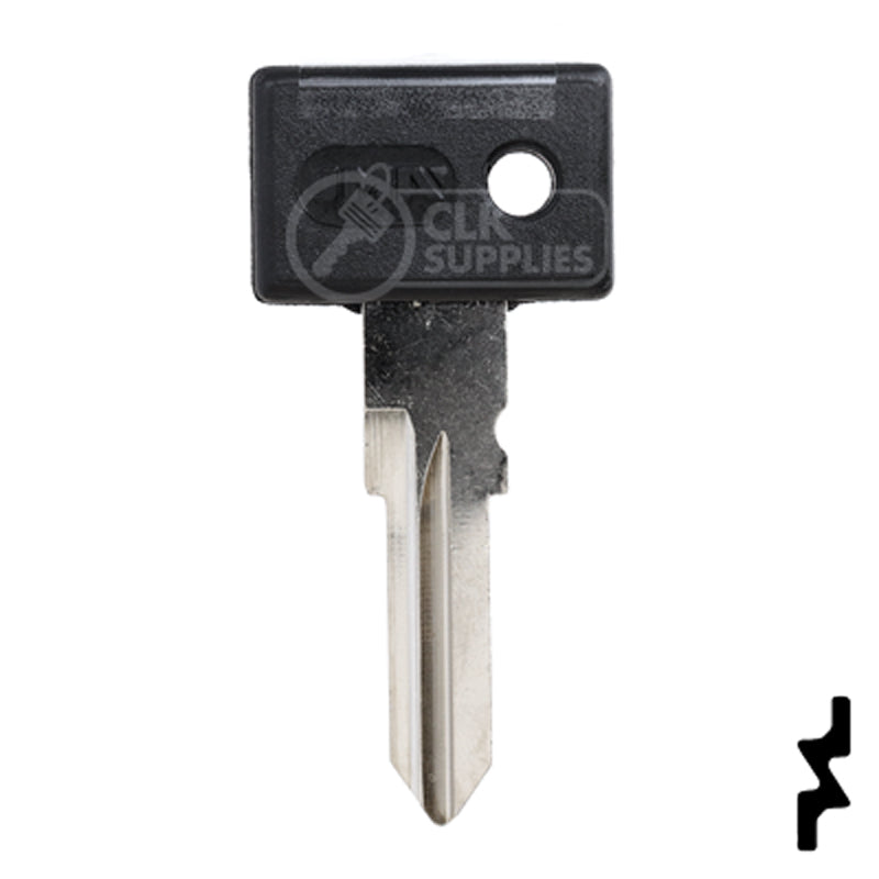Uncut Plastic Head Key Blank | Zadi | ZA-2.PTranslation missing