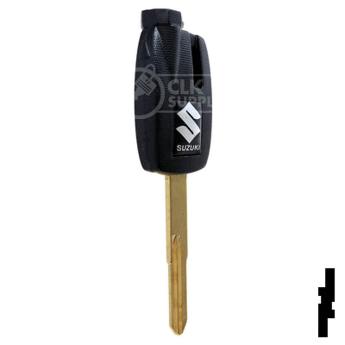 Uncut Scooter, Motorcycle Key | Suzuki | BD1053 Power Sport Key Framon