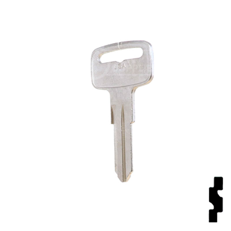 X111 (YM55) Yamaha Key Blank | CLK SUPPLIES, LLC — CLK Supplies