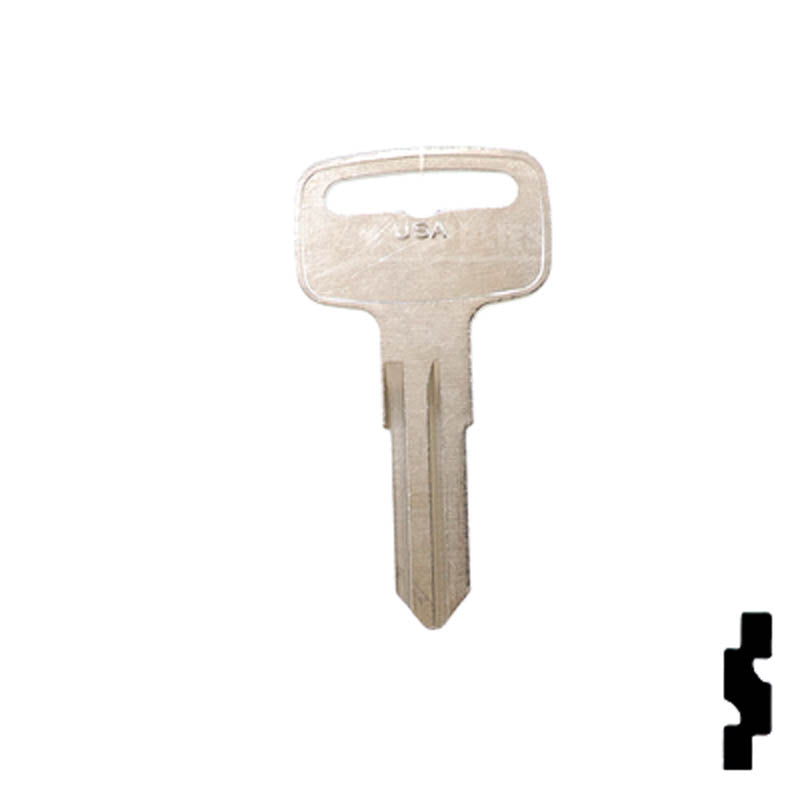 X111 (YM55) Yamaha Key Blank | CLK SUPPLIES, LLC — CLK Supplies