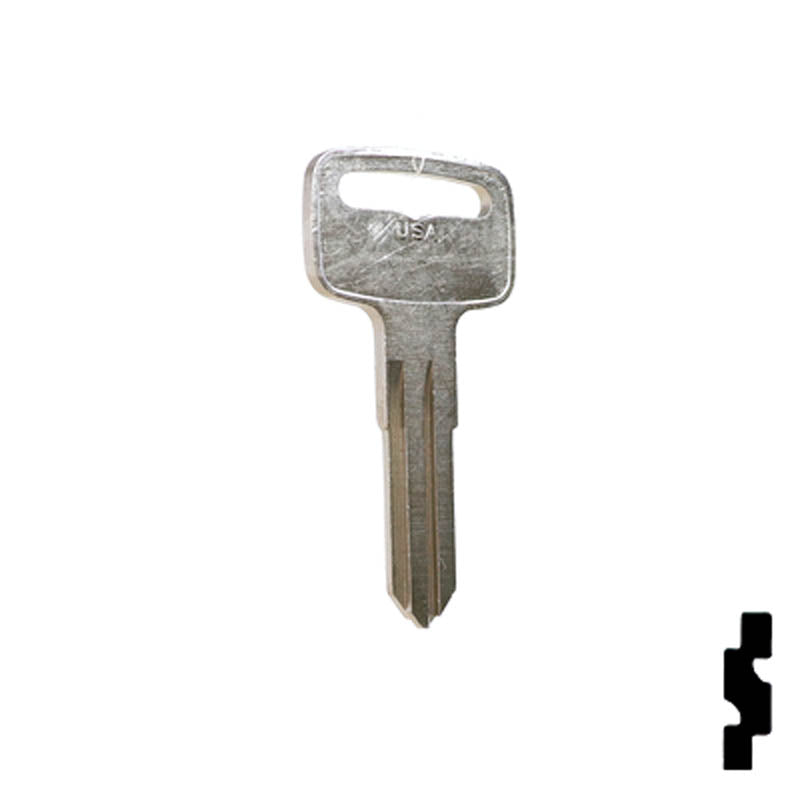 X111 (YM55) Yamaha Key Blank | CLK SUPPLIES, LLC — CLK Supplies