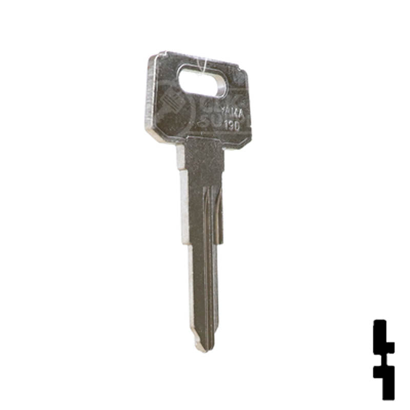 X118 (YH49) Yamaha Key Blank | CLK SUPPLIES, LLC — CLK Supplies