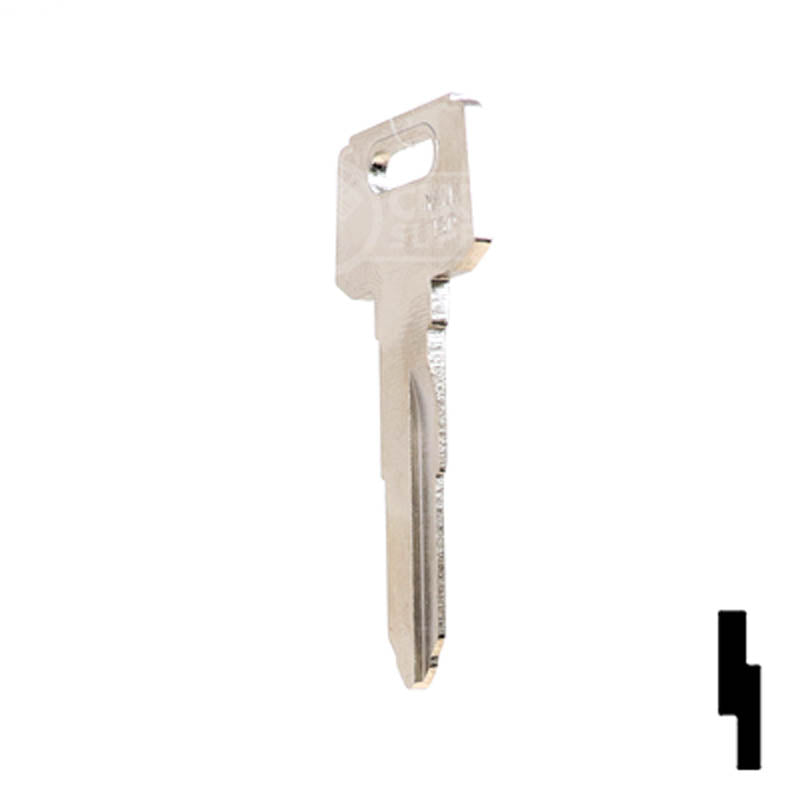 X119 (YH47) Yamaha Key Blank Power Sport Key JMA USA