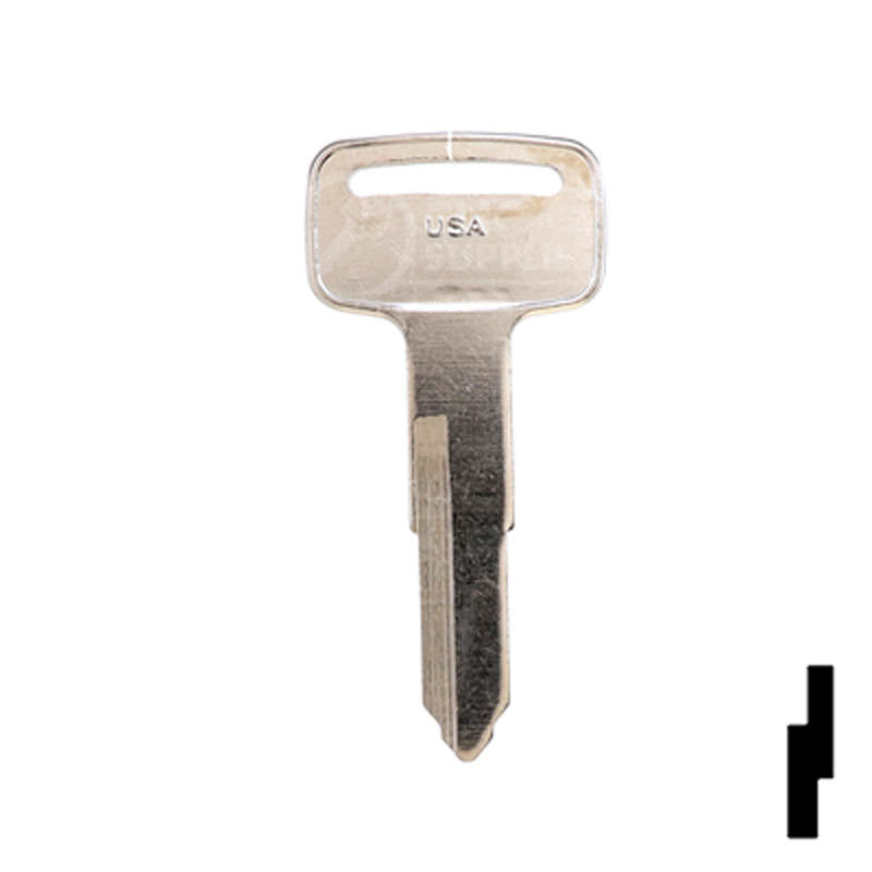 X120 (YH46) Yamaha Key Blank | CLK SUPPLIES, LLC — CLK Supplies