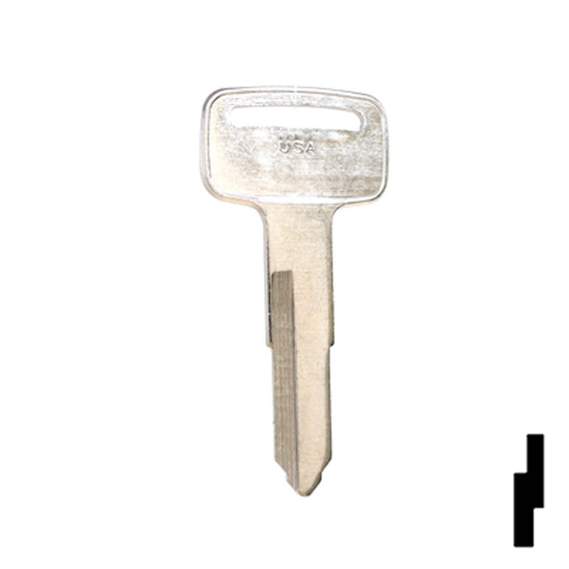X120 (YH46) Yamaha Key Blank | CLK SUPPLIES, LLC — CLK Supplies