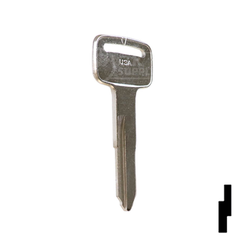 X120 (YH46) Yamaha Key Blank Power Sport Key Ilco