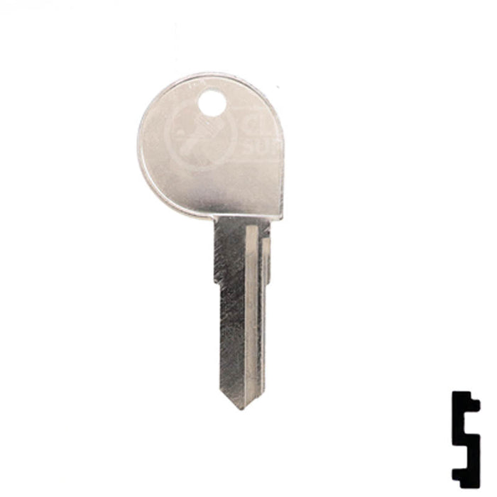 Uncut Key Blank Harley Davidson X1361