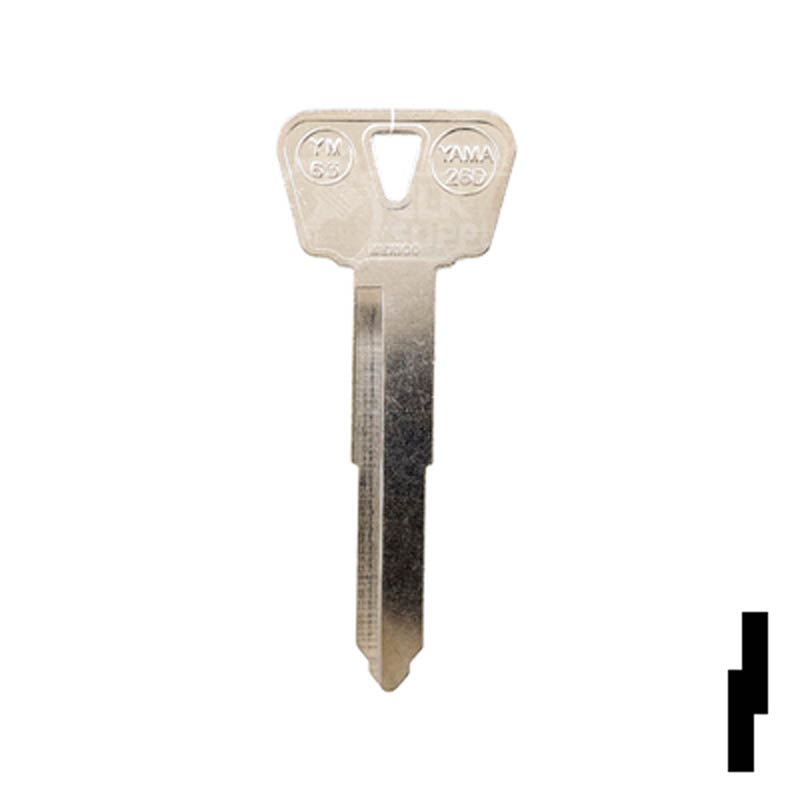 【ymk】 Uncut Key Blank | Yamaha Motorcycle | X248 (YM63) — CLK Supplies