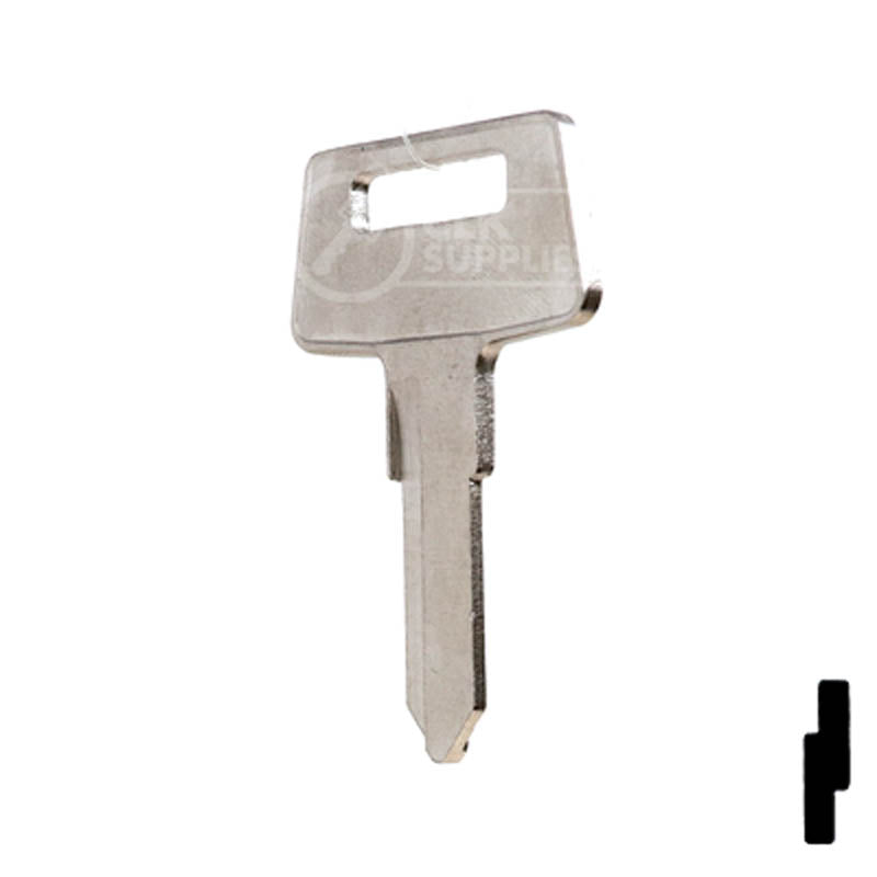 Uncut Key Blank | KAWASAKI ATV | X254 — CLK Supplies
