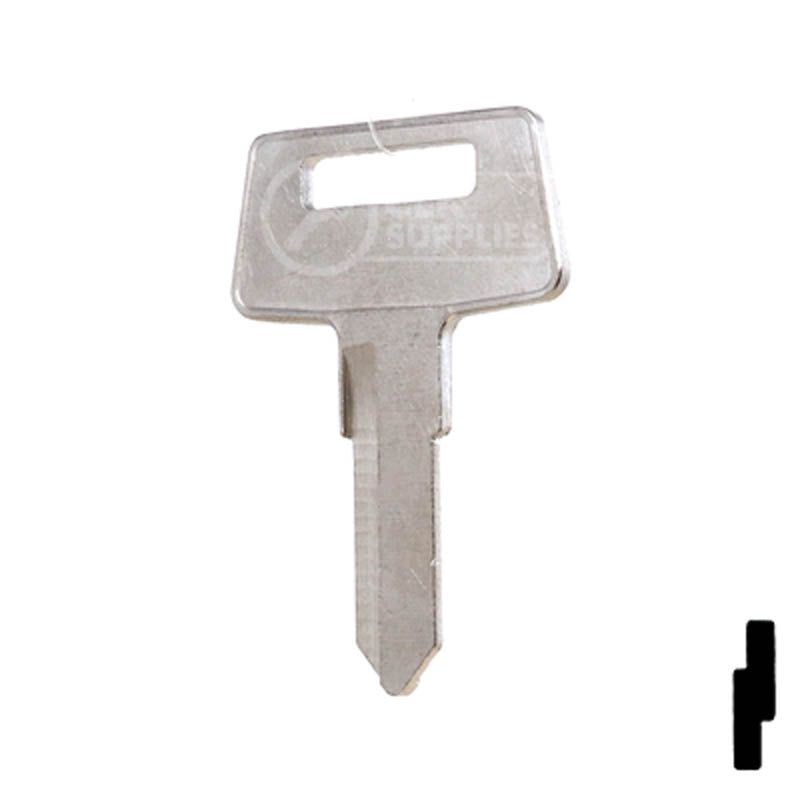 Uncut Key Blank | KAWASAKI ATV | X254 — CLK Supplies