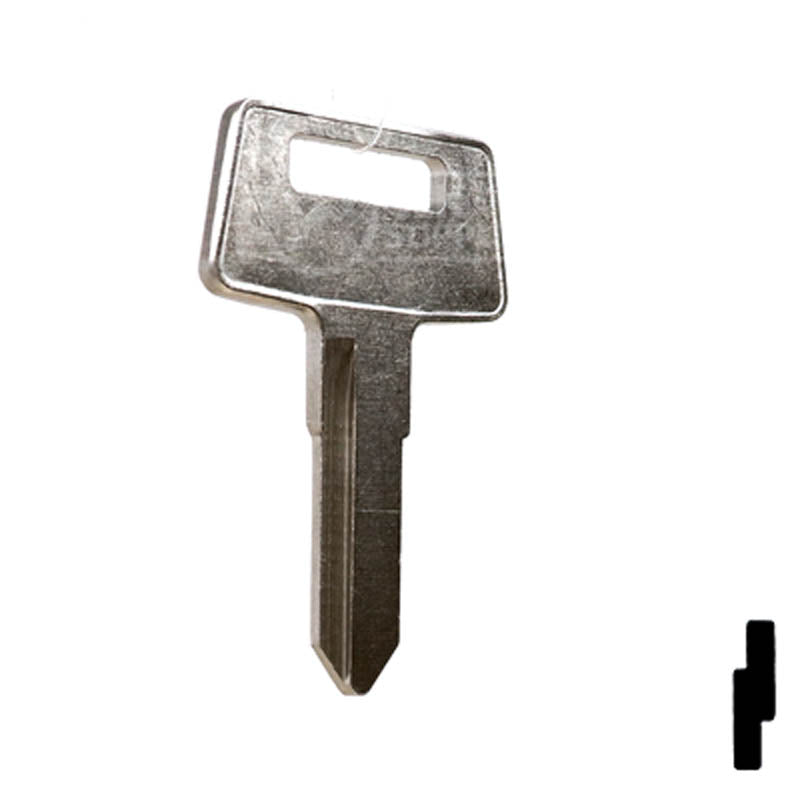 Uncut Key Blank | KAWASAKI ATV | X254 — CLK Supplies
