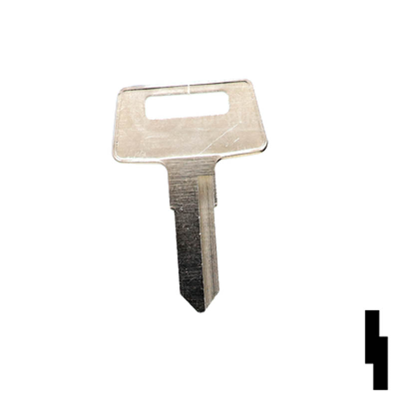 Uncut Key Blank | Kawasaki ATV | X255 — CLK Supplies