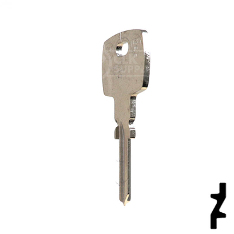 Uncut Key Blank | Zadi , Triumph | X270 ( TMC1 ) — CLK Supplies
