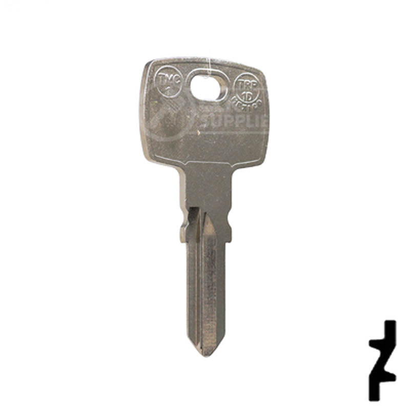 Uncut Key Blank | Zadi , Triumph | X270 ( TMC1 ) — CLK Supplies