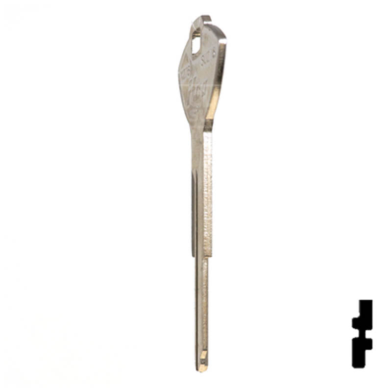 Uncut Key Blank | Suzuki Motorcycle | X276 ( SUZ16 ) — CLK Supplies