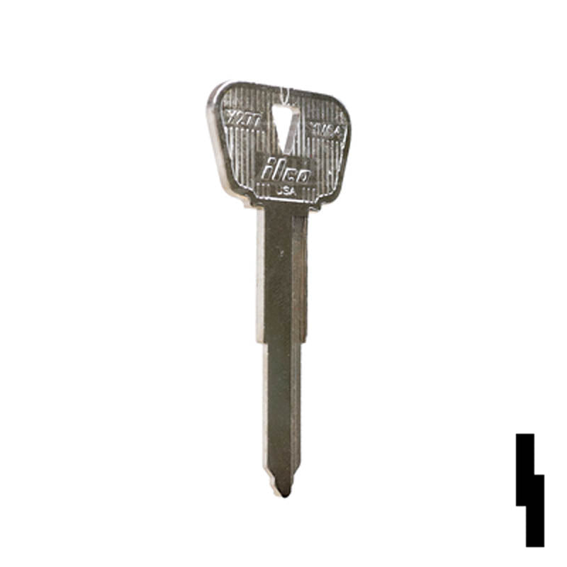 Uncut Key Blank | Yahama Motorcycle | X277 ( YM64 ) — CLK Supplies