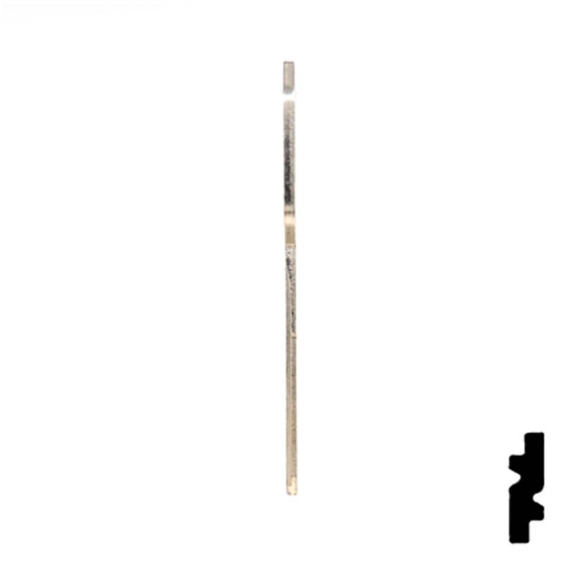 Uncut Key Blank | Kawasaki Motorcycle | X278 (KA33) — CLK Supplies