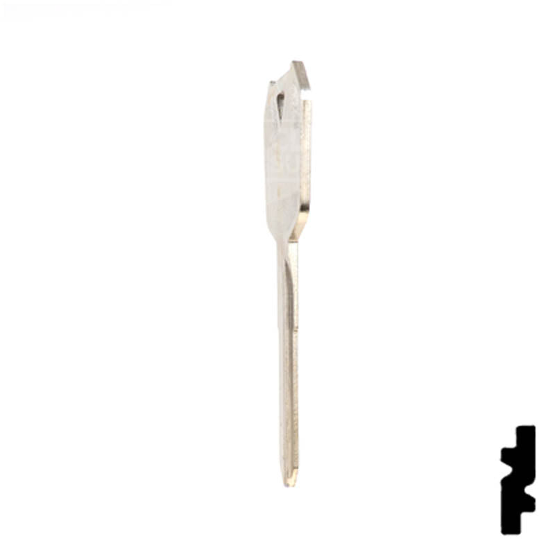 Uncut Key Blank | Kawasaki Motorcycle | X278 (KA33) — CLK Supplies